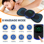 EMS Butterfly Portable Neck Massager  Mini Full-Body Muscle Relaxer