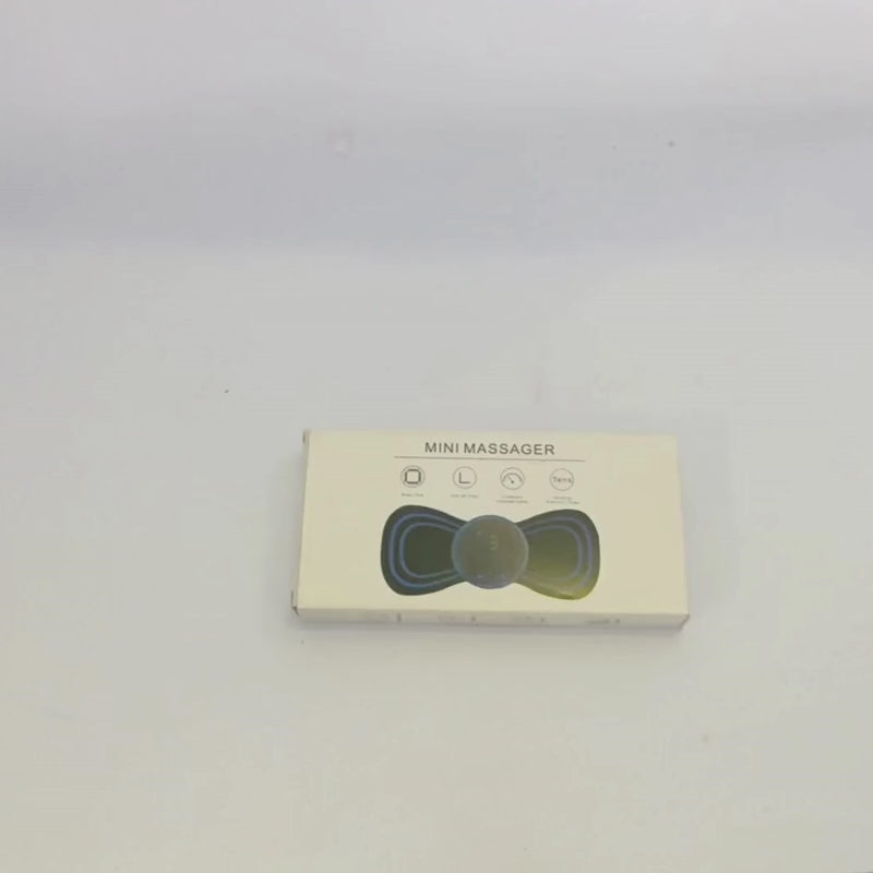 EMS Butterfly Portable Neck Massager  Mini Full-Body Muscle Relaxer
